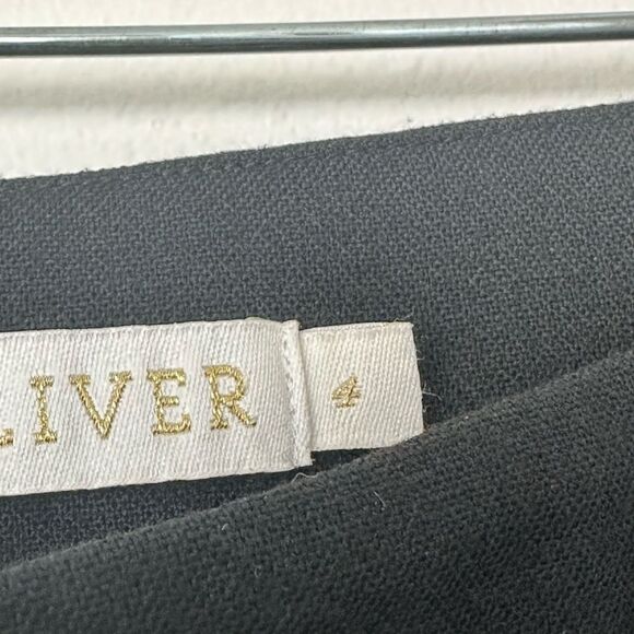 Marie Oliver Black Casual Slacks 4 - Picture 5 of 6